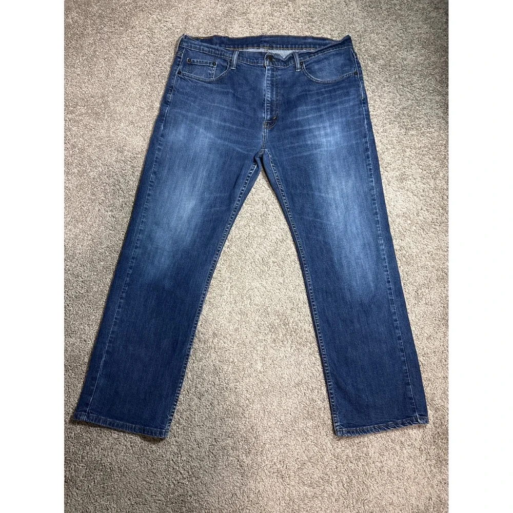 Levis 559 Relaxed Straight Jeans Mens 38X30 Blue Medium Wash Denim Pants